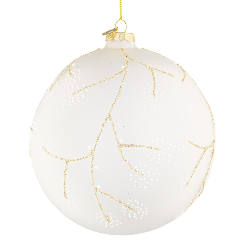 SFERA VT FLORAL BIANCO OP D150